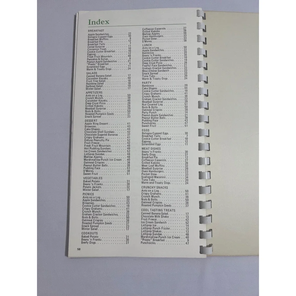 Watkins Cook Book For Kids Inside Recipes‎ Breakfast Crafts Vintage 1977